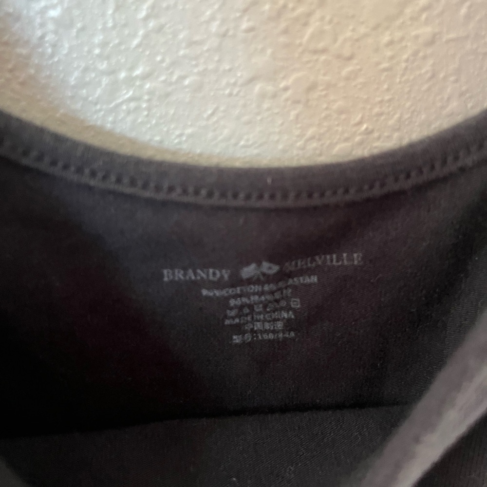 Brandy Melville Victoria Tank Top in Black - Picture 5 of 5